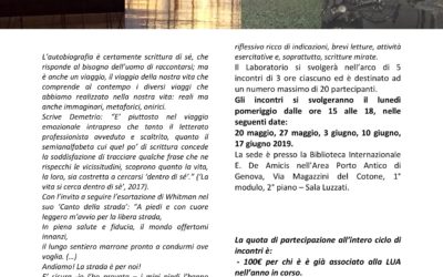 “IL VIAGGIO/I VIAGGI. Il viaggio della vita, i viaggi nella vita.” Condotto da Giorgio Macario